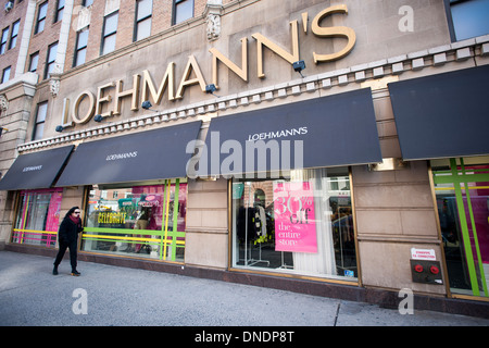 A Loehmann's department store in the Chelsea neighborhood of New York Stock Photo