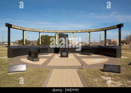 1st Cavalry Division Museum, Ft Hood, Texas Stock Photo