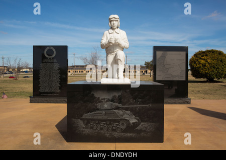 1st Cavalry Division Museum, Ft Hood, Texas Stock Photo