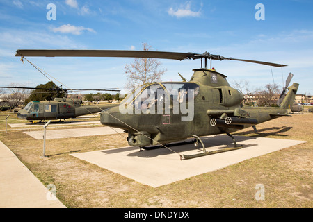 1st Cavalry Division Museum, Ft Hood, Texas Stock Photo