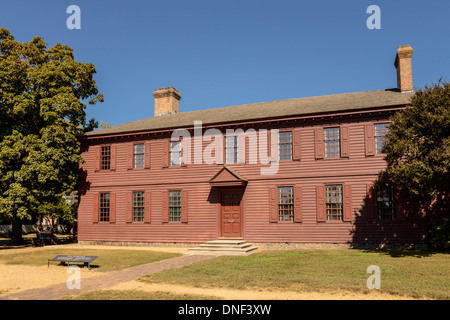 Peyton Randolph house in Colonial Williamsburg dates to mid-1700's Stock Photo