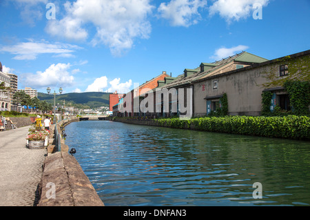 Hokkaido, Japan, Asia, Otaru, Otaru Canal Stock Photo