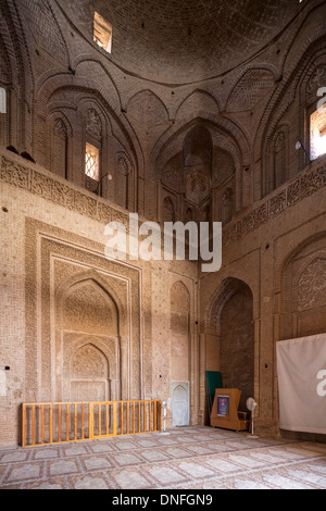 qibla dome chamber, Friday mosque, Ardistan, Iran Stock Photo