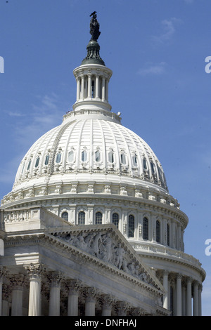 East front United States Capitol, House side of US Congress. Nations Capital, Capitol Hill, US Capitol eastern end National Mall Stock Photo