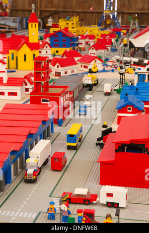 Lego constructions city Stock Photo - Alamy