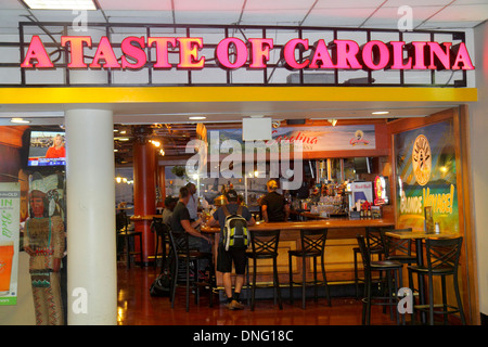 Charlotte North Carolina,Charlotte Douglas International Airport,CLT,terminal,gate,restaurant restaurants food dining cafe cafes,cuisine,food,A Taste Stock Photo