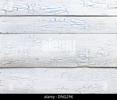 Wooden texture, painted white wood background Stock Photo