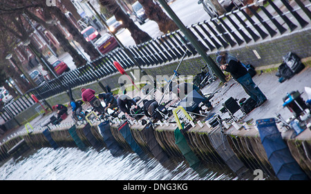Fishing on the River Wensum in Norwich England UK Stock Photo: 49319954 - Alamy