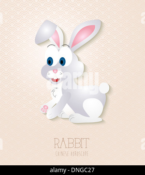 2023 Chinese New Year of the Rabbit funny cartoon zodiac collection