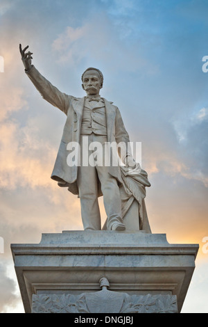 Statue of Jose Marti in Cienfuegos Stock Photo
