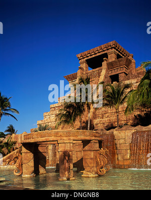 Mayan Temple, Atlantis Resort, Paradise Island, Bahamas, Caribbean ...