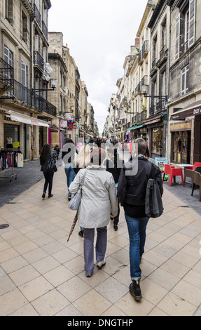France Bordeaux - Rue Sainte Catherine. Longest pedestrian shopping ...