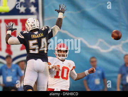 Kansas City Chiefs line backer Melvin Ingram III (24) before playing the  Las Vegas Raiders during an NFL Professional Football Game Sunday, Nov. 14,  2021, in Las Vegas. (AP Photo/John McCoy Stock