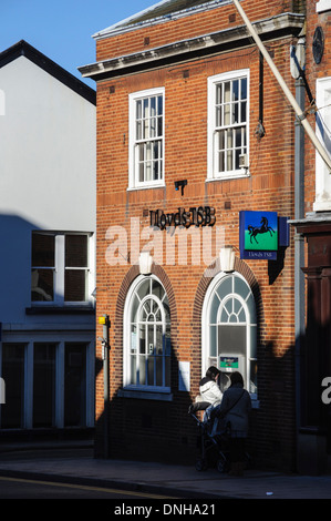 Lloyds TSB bank branch in a small English town Stock Photo
