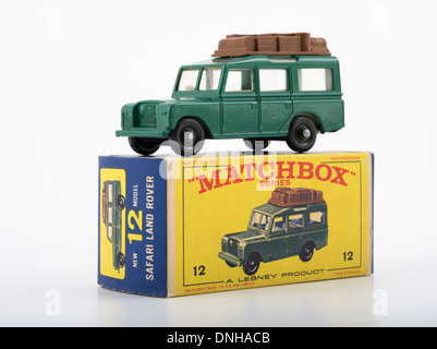 Matchbox Die-cast Toy Cars - #12 Land Rover Safari Produced by