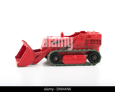 red digger toy