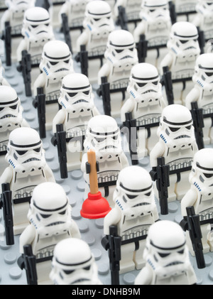 Star Wars Lego Minifigure Toys Stormtrooper Stock Photo