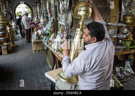 HABOUS QUARTER, THE NEW MEDINA OF CASABLANCA, MOROCCO Stock Photo