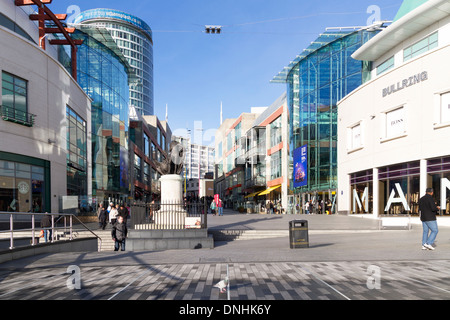 The Bullring shopping centre in Birmingham UK Stock Photo