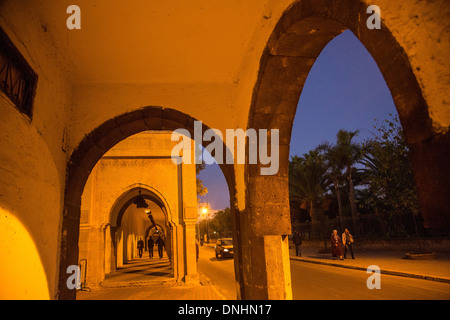 HABOUS QUARTER, THE NEW MEDINA OF CASABLANCA, CASABLANCA, MOROCCO, AFRICA Stock Photo