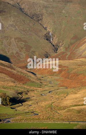 Cautley Spout in the Howgill Fells, near Sedbergh, Cumbria, UK. Stock Photo