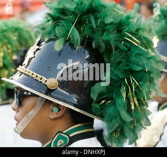 Honolulu, HI, USA. 26th Oct, 2013. October 26, 2013 - Members of the Hawaii Marching Band prior to action between the Colorado State Rams and Hawaii Rainbow Warriors at Aloha Stadium in Honolulu, HI. © csm/Alamy Live News Stock Photo