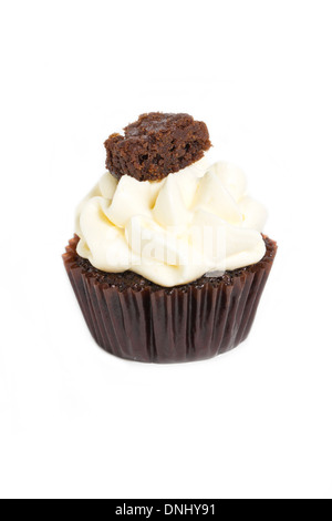 Cupcake isolated on white background. Stock Photo