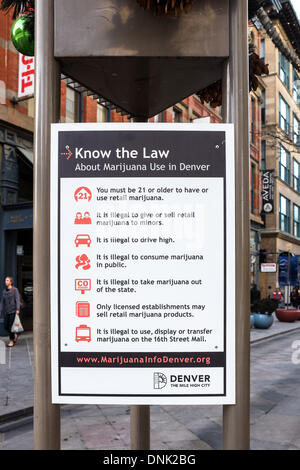 Denver Colorado Usa 31 December 2013 Signs Are Going Up On Stock