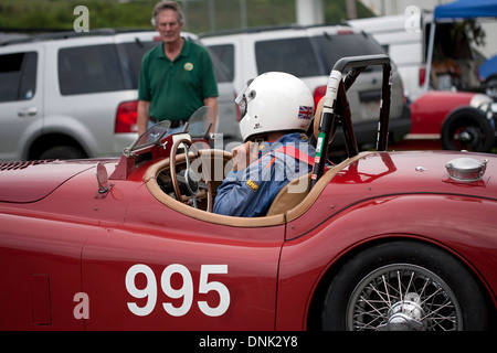 Getting ready to race Stock Photo