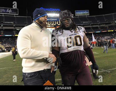 San Diego, CA, USA. 31st Dec, 2013. December 30, 2013 San Diego, CA.Arizona State Sun Devils defensive tackle (90) Will Sutton in action, against an aggressive Red Raiders offense. The The Red Raiders and Sun Devils faced off, one other time in 1999 in their programsÃ¢â¬â¢ histories. Today the Sun Devils were defeated 37-23 on Monday, December 30, 2013 in the National University Bowl in San Diego, California. (Mandatory Credit: Jose Marin / MarinMedia.org / Cal Sport Media) (Complete photographer, and credit required) Credit:  csm/Alamy Live News Stock Photo