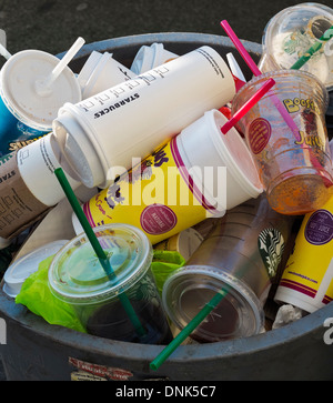 Discarded Container Poster Discarded disposable plastic food containers piled up next to an ...