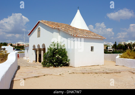 Chapel Nossa Senhora da Rocha Armacao de Pera Algarve Portugal Stock Photo