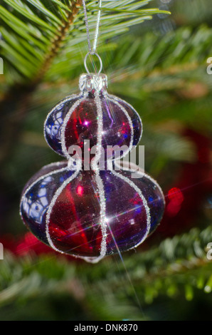 A Xmas bauble decoration Stock Photo
