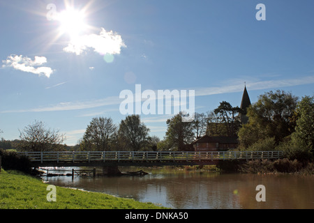 Alfriston, East Sussex, England UK Stock Photo