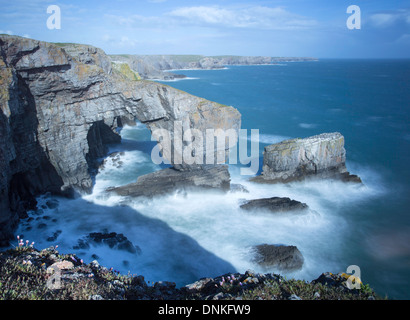 Landscape picture of the Green Bridge rock arch Stock Photo