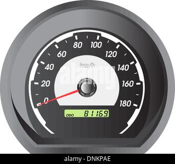 car speedometers for racing design. Stock Vector