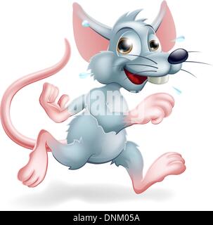 cartoon mouse running up