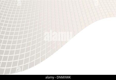 Abstract checked background with gradients and perspective Stock Vector