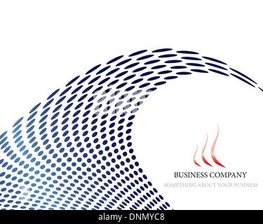Abstract company page background for business use Stock Vector