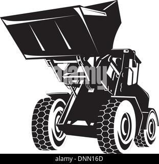 Front Loader Vector Illustration Stock Vector Image & Art - Alamy