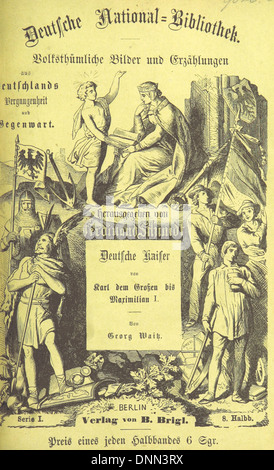 Image taken from page 723 of 'Deutsche National-Bibliothek. Volksthümliche Bilder und Erzählungen aus Deutschlands Vergangenheit und Gegenwart. Herausgegeben von F. Schmidt. Bd. 1-12' Stock Photo