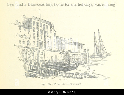 Image taken from page 37 of '[A Canterbury Pilgrimage, ridden, written, and illustrated by J. and E. R. P.]' Stock Photo