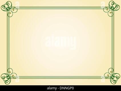 Cute frame you can use as diploma frame Stock Vector Image & Art - Alamy