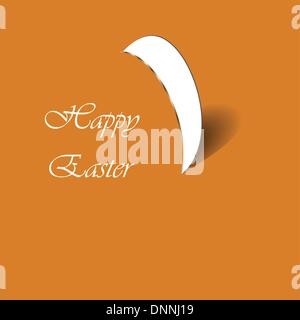 Happy easter card Stock Vector