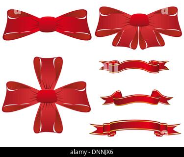 Set of different vector Christmas elements for design use Stock Vector