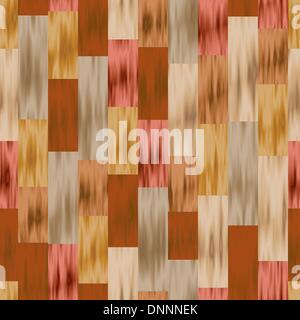 Abstract seamless vector parquet ornate background for design use Stock Vector