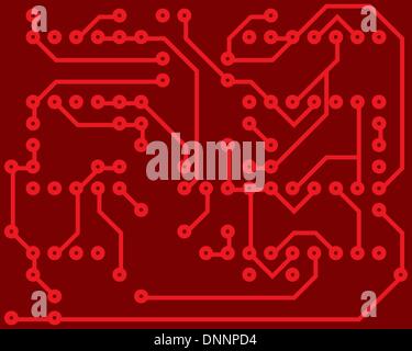 Electric scheme for design use. Vector illustration. Stock Vector