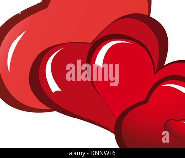 Abstract Valentine days theme background Stock Vector