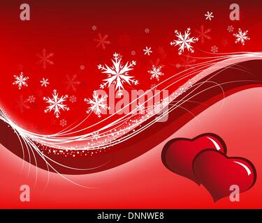 Abstract Valentine days theme background Stock Vector