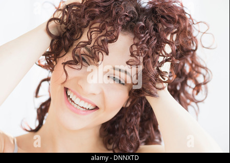 Portrait of beautiful woman Stock Photo